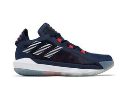 Adidas: Синие кроссовки  Dame 6