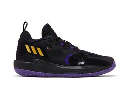 Adidas: Чёрные кроссовки  Dame 7