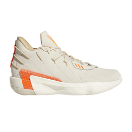 Adidas: Оранжевые кроссовки  Dame 7