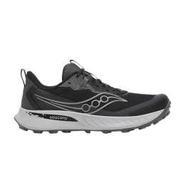 Saucony: Чёрные кроссовки  Peregrine