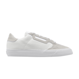 Adidas: Белые кроссовки  Continental Vulc