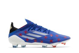 Adidas: Голубые кроссовки  X