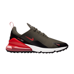 Nike: Зелёные кроссовки  Air Max 270