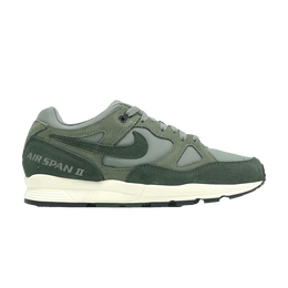 Nike: Зелёные кроссовки  Air