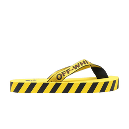 Off-White: Жёлтые кроссовки  Industrial