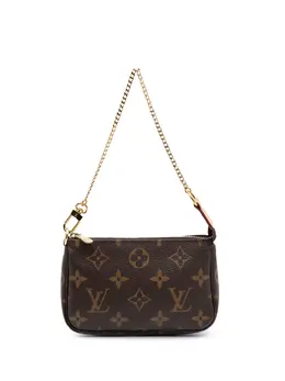 Louis Vuitton Pre-Owned: Коричневая сумка 