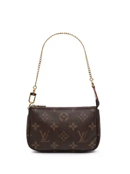 Louis Vuitton Pre-Owned: Коричневая сумка 