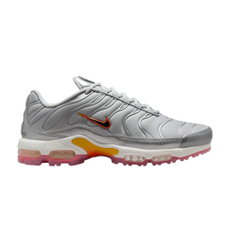Nike: Серебристые кроссовки  Air Max Plus
