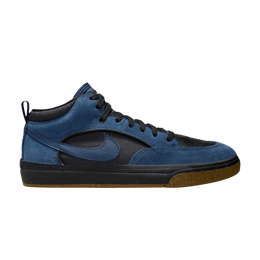 Nike: Синие кроссовки 