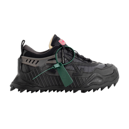 Off-White: Чёрные кроссовки  Odsy 1000