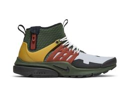 Nike: Зелёные кроссовки  Air Presto Mid Utility