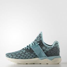 Adidas: Голубые кроссовки  Primeknit
