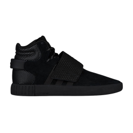 Adidas: Чёрные кроссовки  Tubular