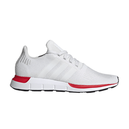 Adidas: Белые кроссовки  Swift Run