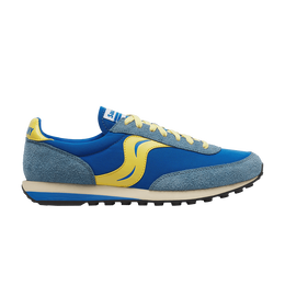 Saucony: Голубые кроссовки 