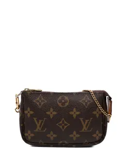 Louis Vuitton Pre-Owned: Коричневая сумка 