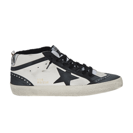 Golden Goose: Белые кроссовки  Mid Star