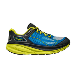 HOKA: Голубые кроссовки 