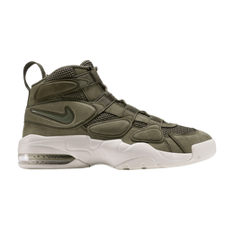 Nike: Зелёные кроссовки  Air Max