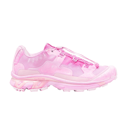 Salomon: Розовые кроссовки 