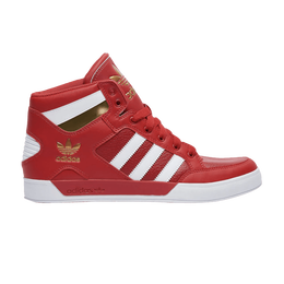 Adidas: Красные кроссовки 