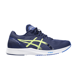 Asics: Жёлтые кроссовки 