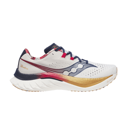 Saucony: Белые кроссовки  Endorphin Speed