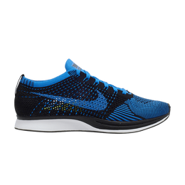 Nike: Голубые кроссовки  Flyknit Racer