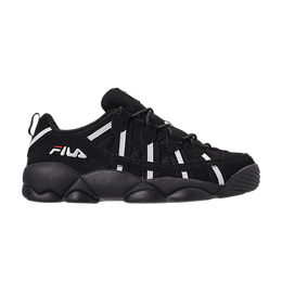 Fila: Чёрные кроссовки 