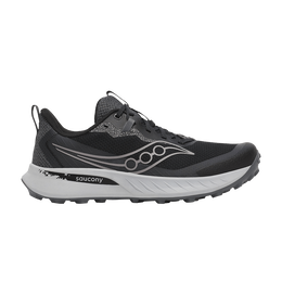 Saucony: Чёрные кроссовки  Peregrine