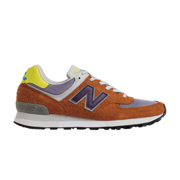 New Balance: Коричневые кроссовки  576