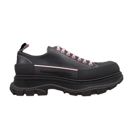 Alexander McQueen: Чёрные кроссовки  Tread Slick
