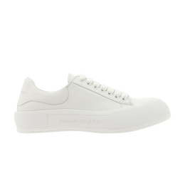 Alexander McQueen: Белые кроссовки  Deck Plimsoll