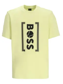 BOSS: Футболка с принтом 