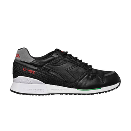 Diadora: Чёрные кроссовки 