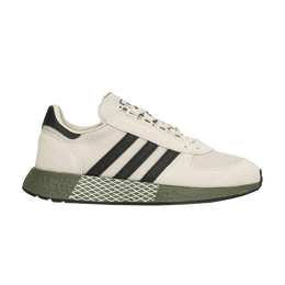 Adidas: Кроссовки  Marathon Tech цвета хаки
