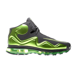 Nike: Зелёные кроссовки  Air Max