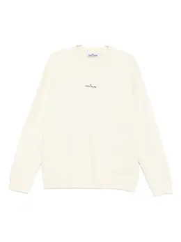 Stone Island: Свитшот с принтом 