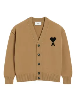 AMI Paris: Коричневый кардиган  Ami de Cœur