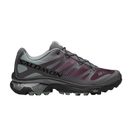 Salomon: Фиолетовые кроссовки 