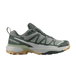 Salomon: Зелёные кроссовки 