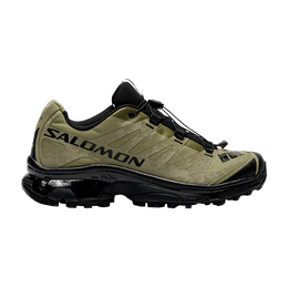 Salomon: Чёрные кроссовки 