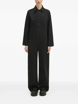 Y-3: Комбинезон с длинным рукавом 