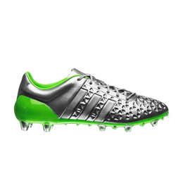 Adidas: Серебристые кроссовки  Ace
