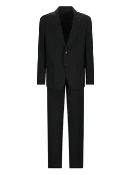 Lardini: Чёрный костюм 