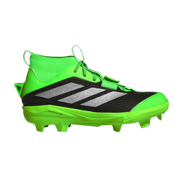 Adidas: Зелёные кроссовки  Adizero