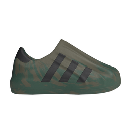 Adidas: Зелёные кроссовки  Superstar