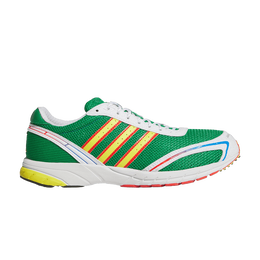 Adidas: Зелёные кроссовки  Adizero Adios