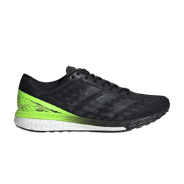 Adidas: Чёрные кроссовки  Adizero Boston