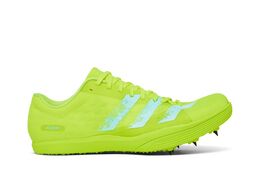 Adidas: Жёлтые кроссовки  Adizero